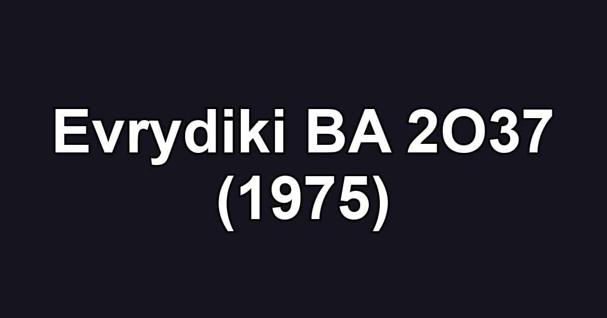 Evrydiki BA 2O37 (1975)