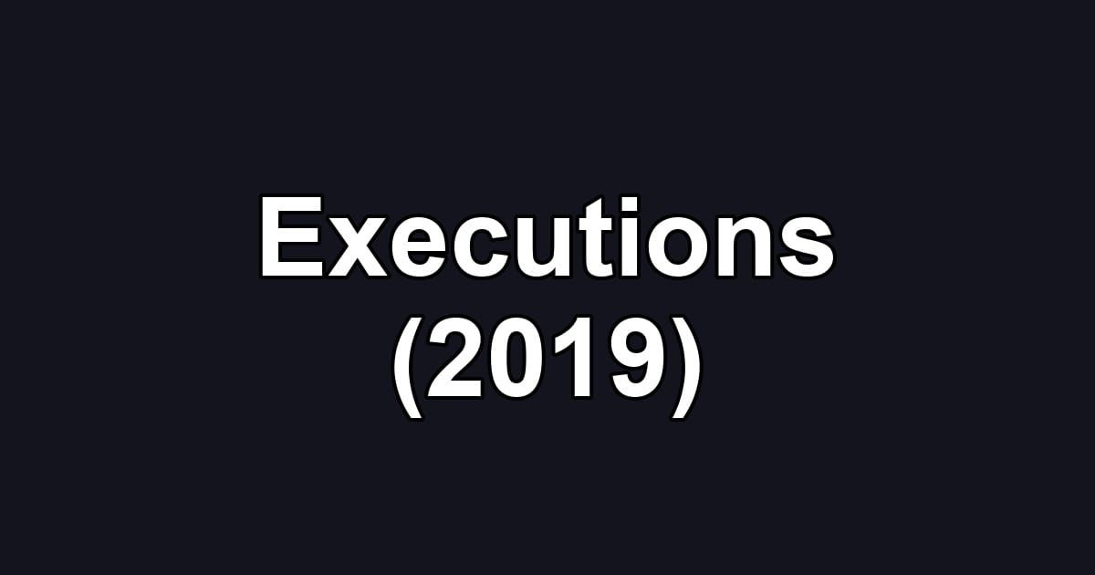 Executions (2019)