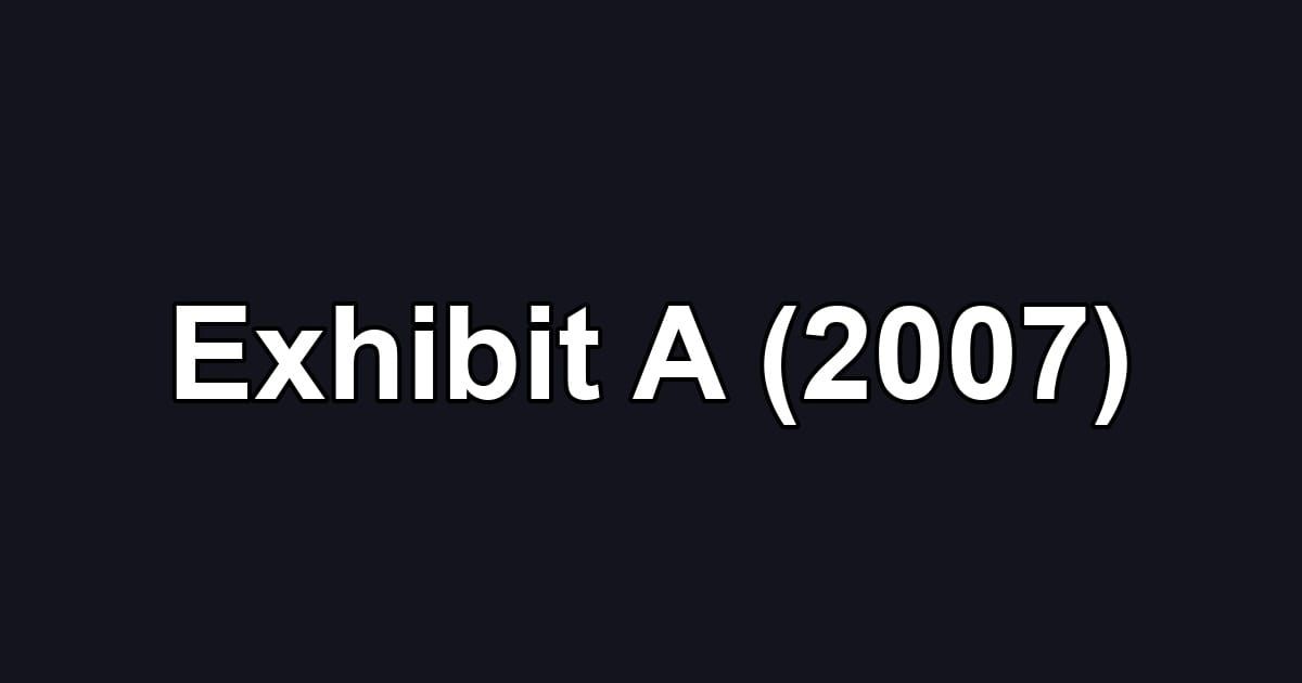 Exhibit A (2007)