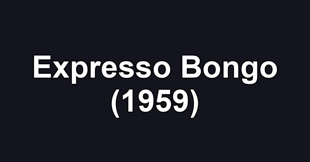 Expresso Bongo (1959)