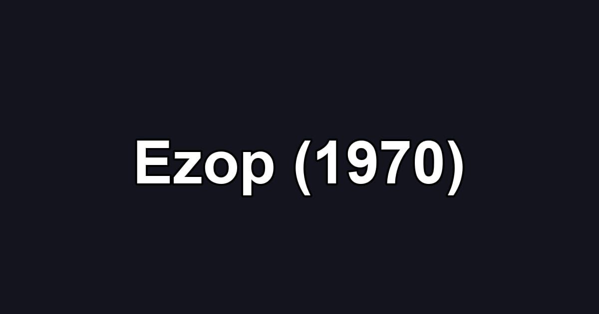 Ezop (1970)