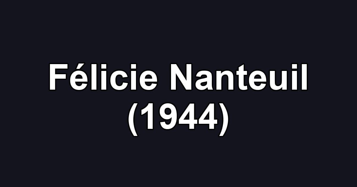 Félicie Nanteuil (1944)