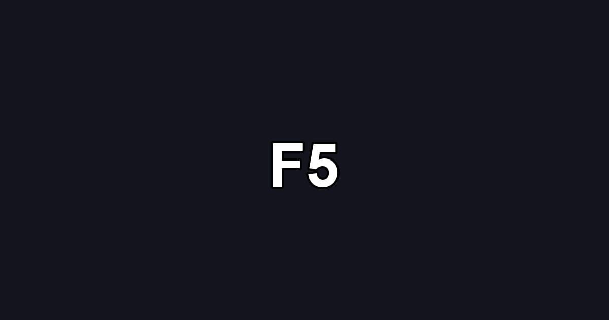 F5