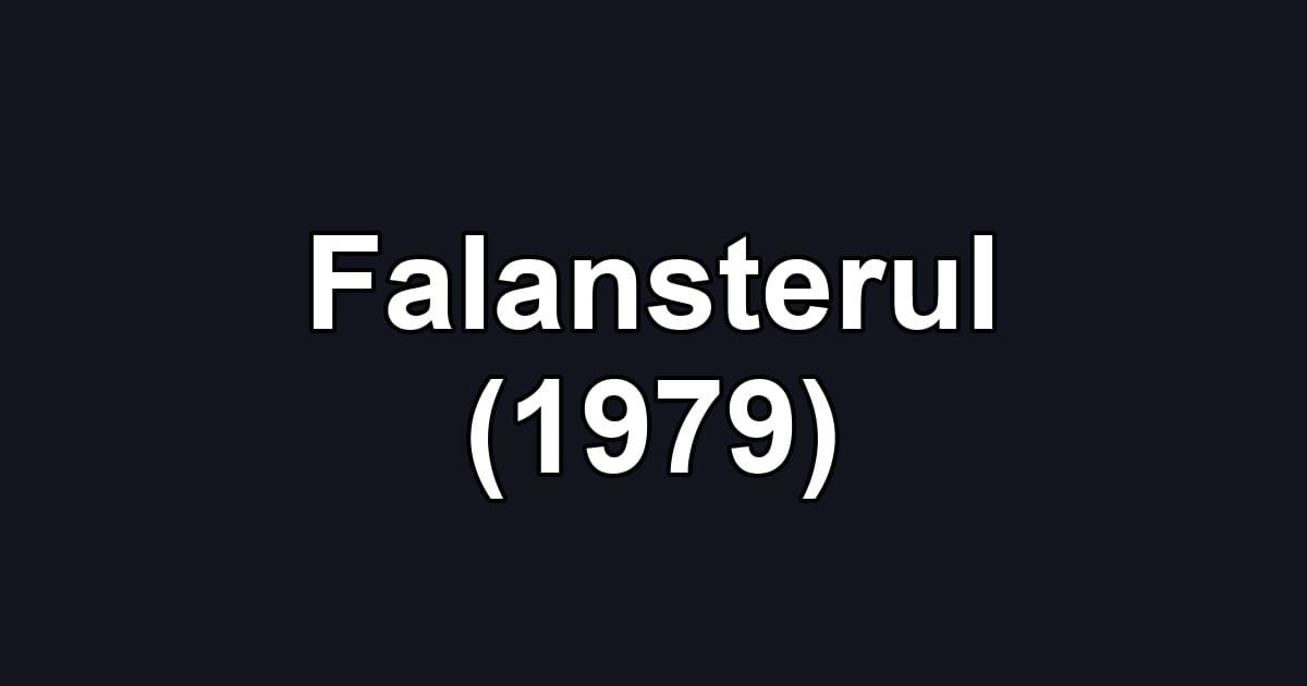 Falansterul (1979)