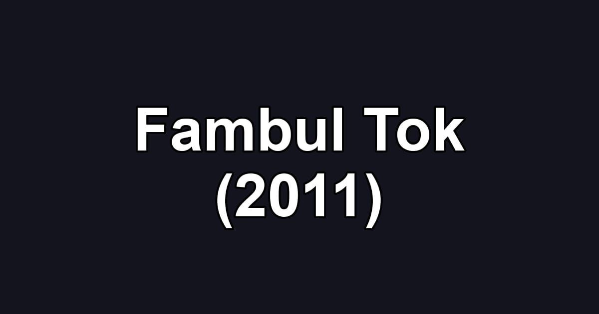 Fambul Tok (2011)