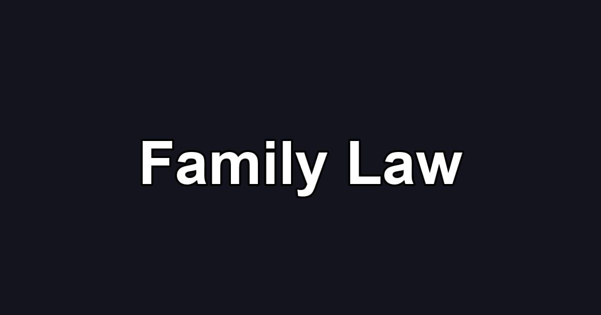 Family Law