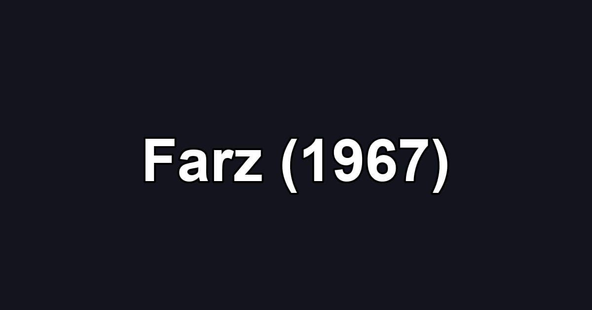 Farz (1967)