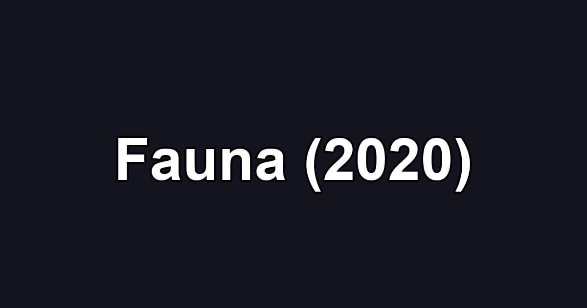 Fauna (2020)