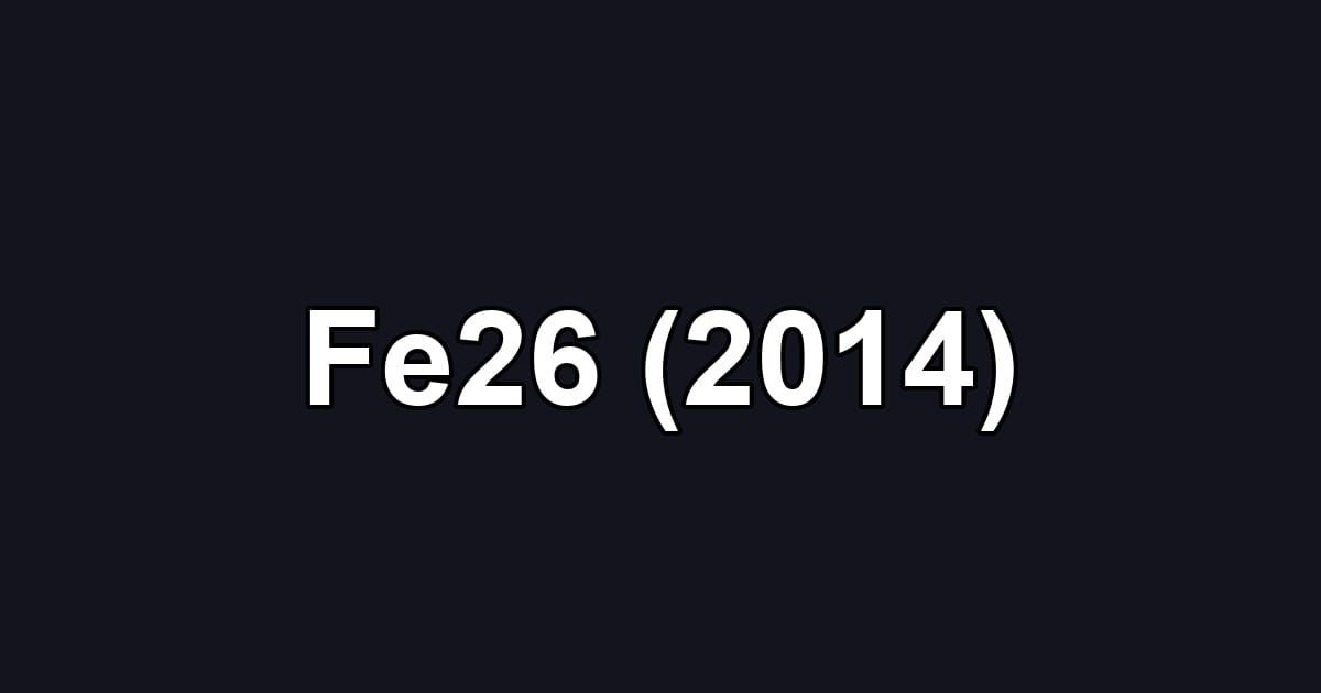 Fe26 (2014)