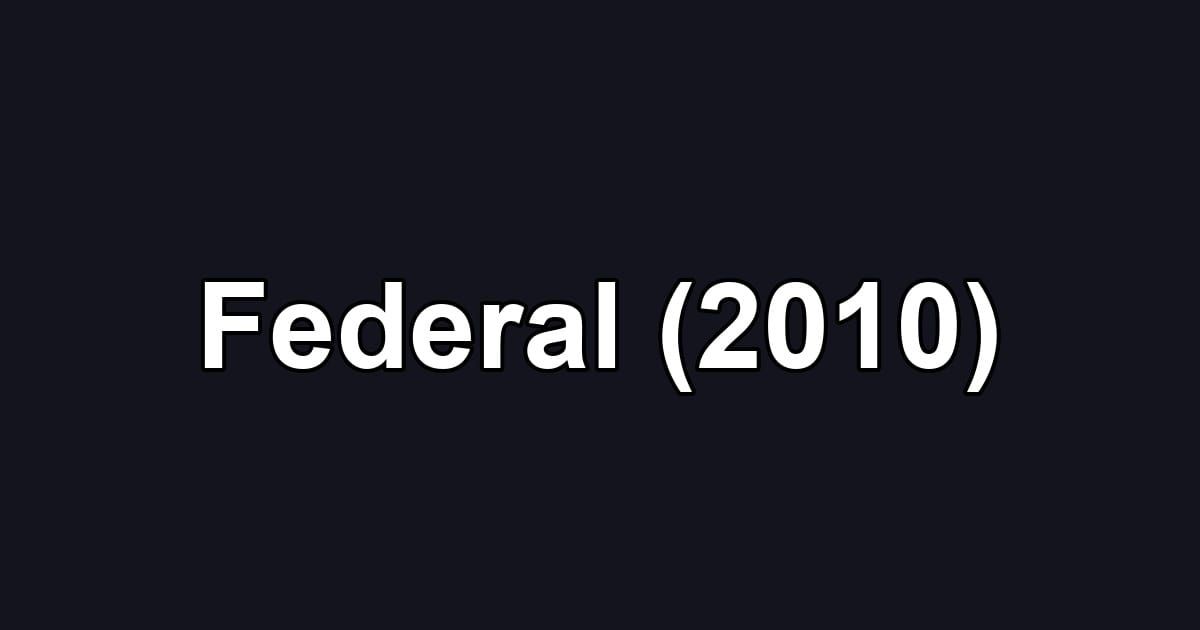 Federal (2010)