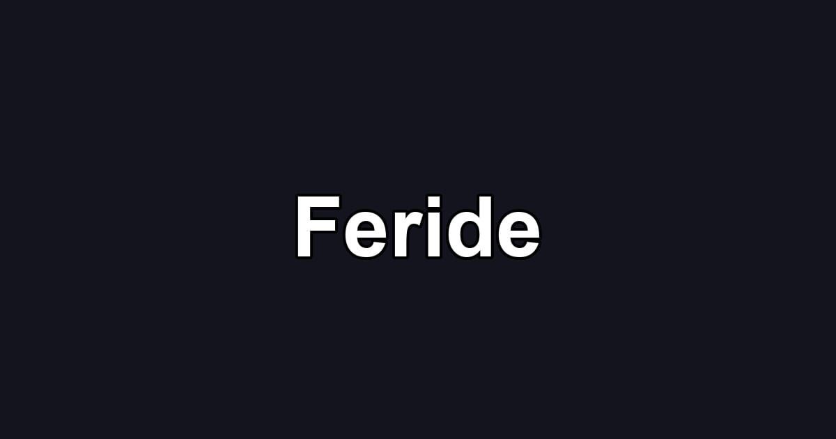 Feride