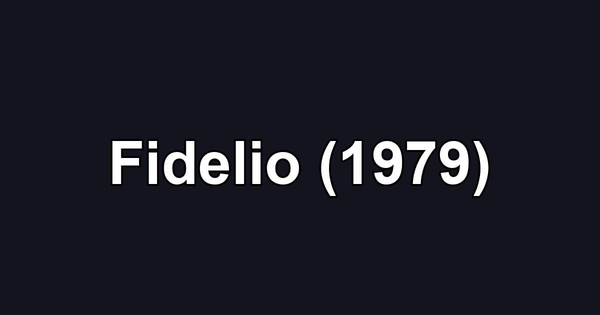 Fidelio (1979)