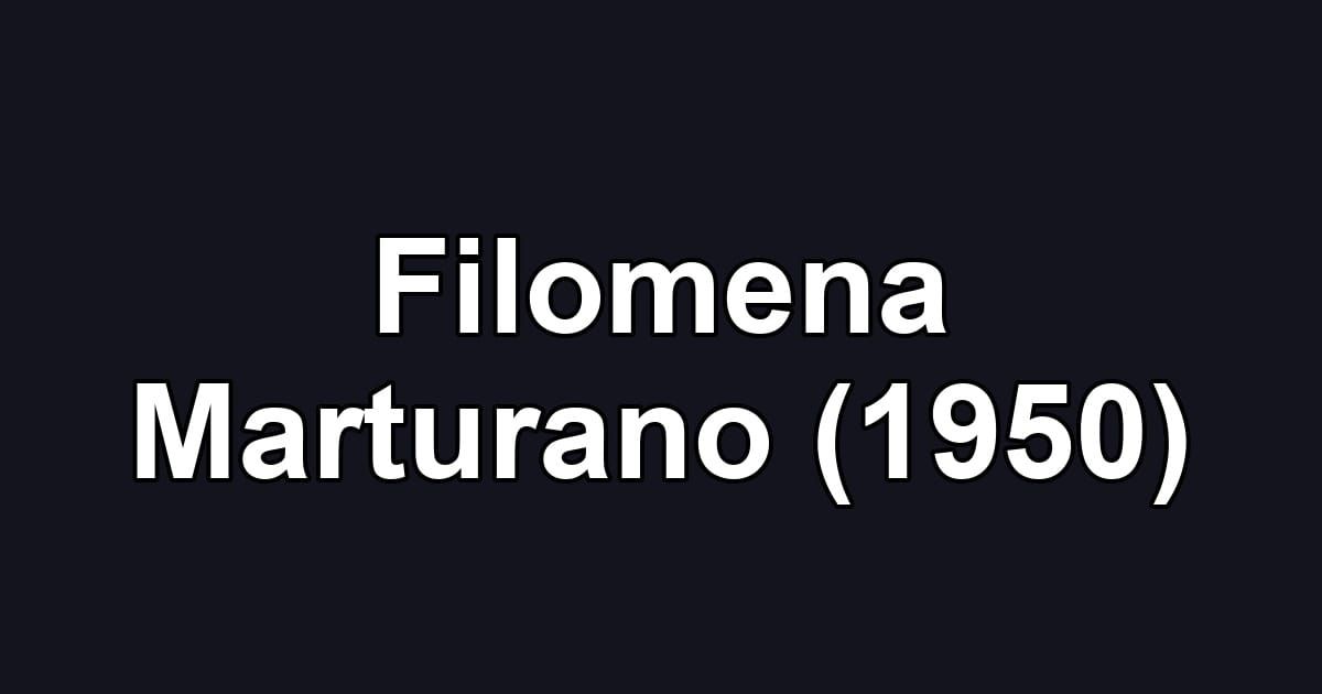 Filomena Marturano (1950)