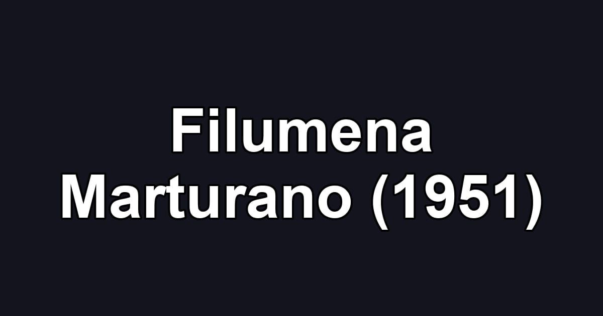 Filumena Marturano (1951)