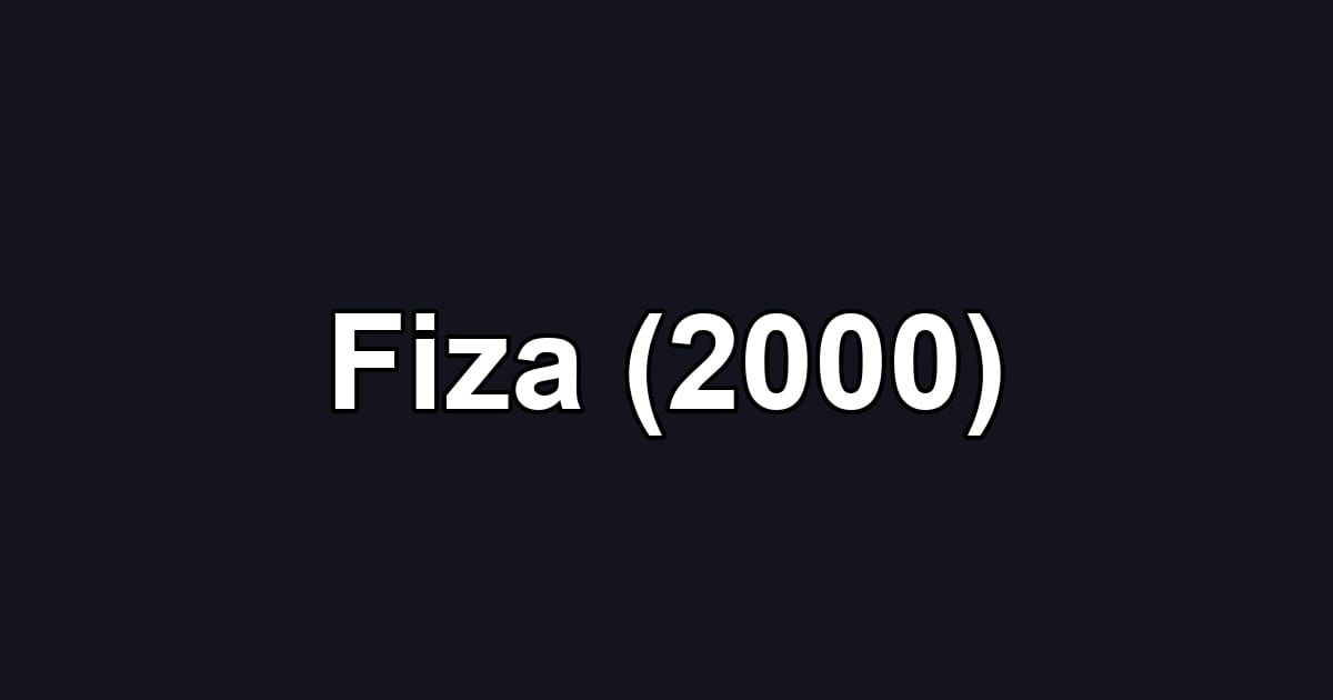 Fiza (2000)