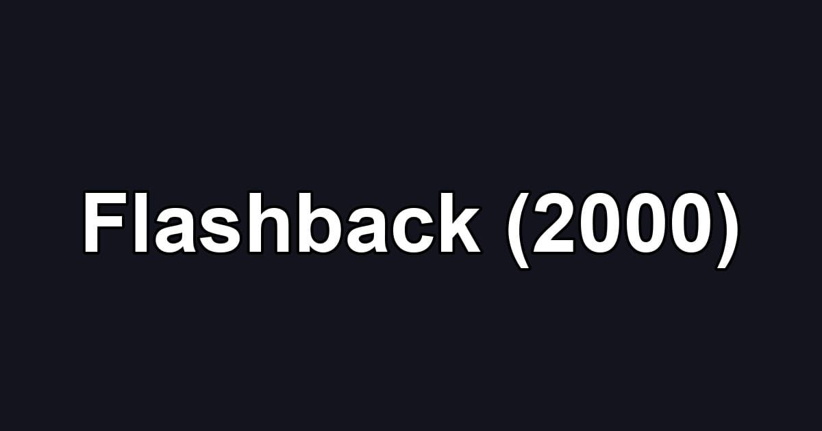 Flashback (2000)