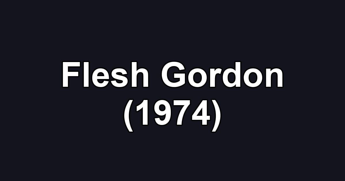 Flesh Gordon (1974)