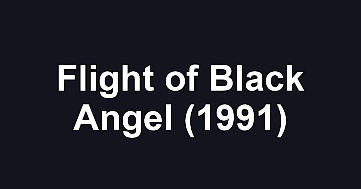 Flight of Black Angel (1991)