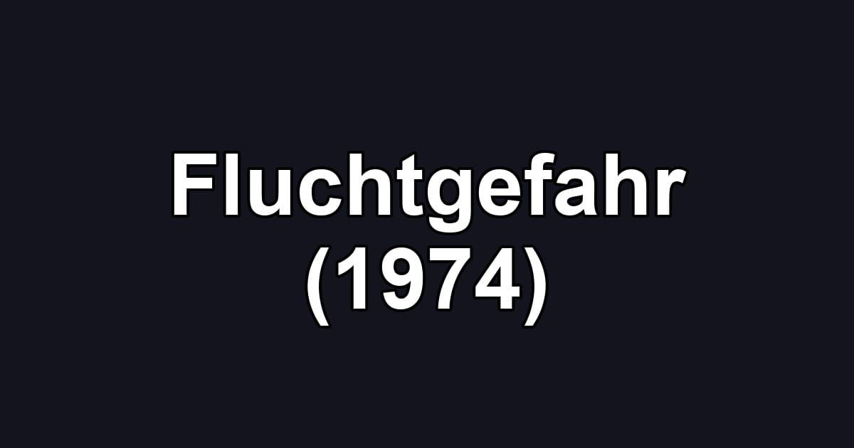 Fluchtgefahr (1974)