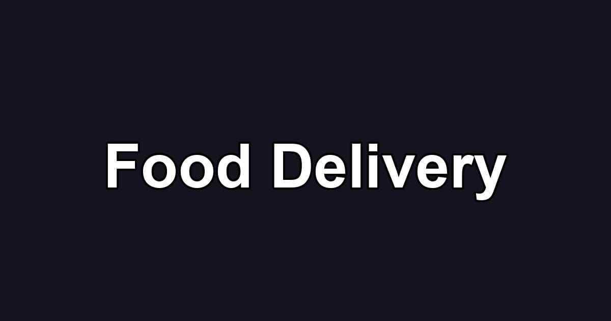 Food Delivery