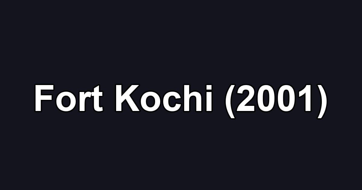 Fort Kochi (2001)