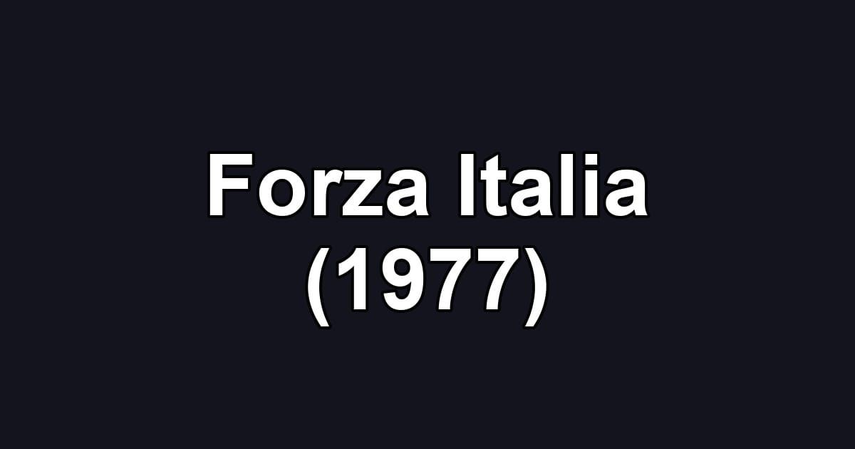 Forza Italia (1977)