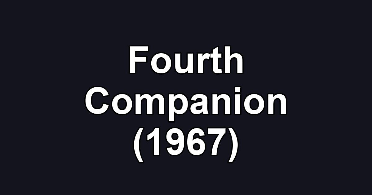 Fourth Companion (1967)