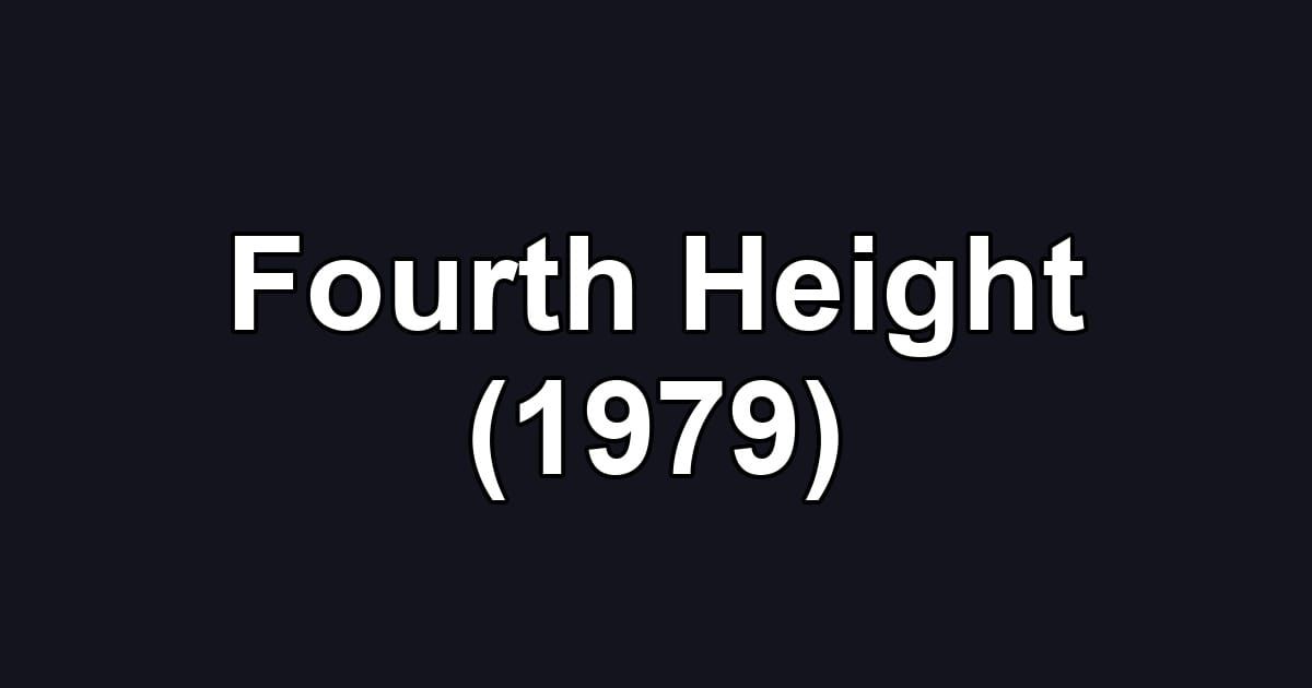 Fourth Height (1979)