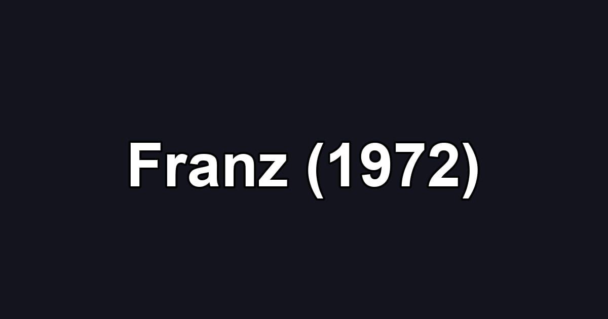 Franz (1972)