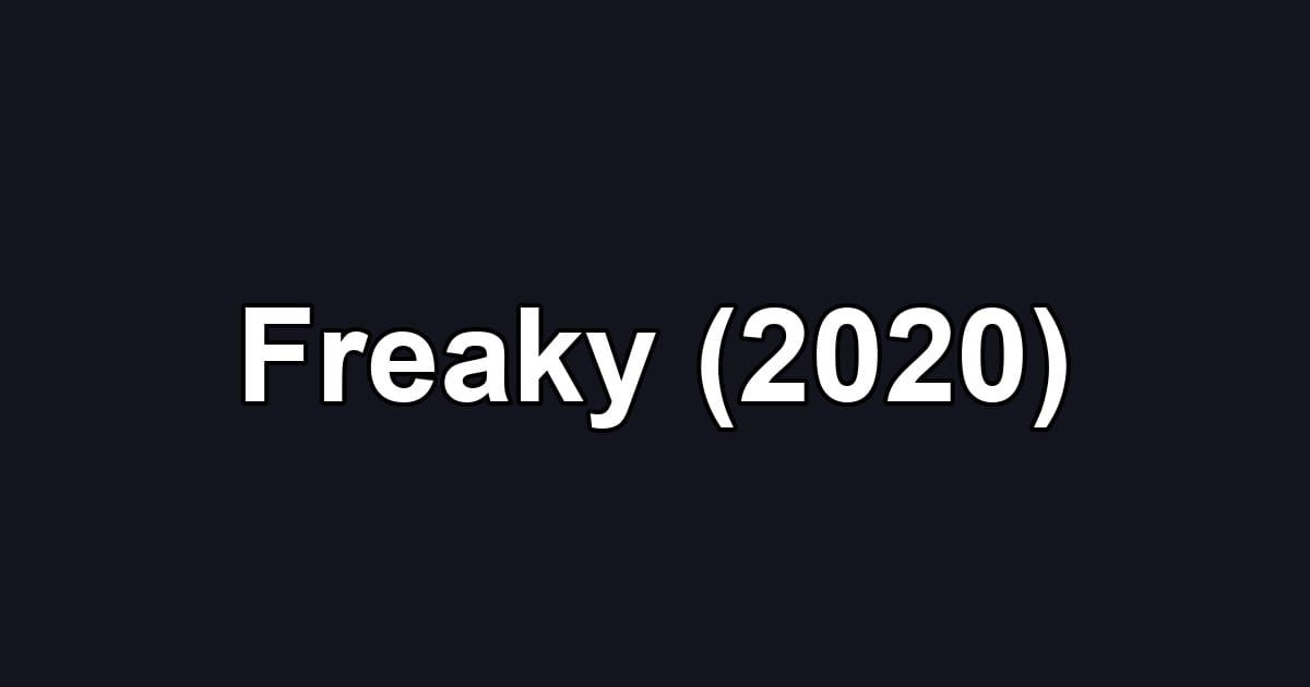 Freaky (2020)