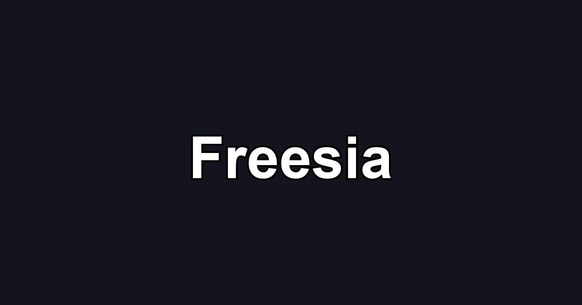 Freesia