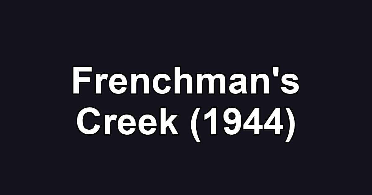 Frenchman's Creek (1944)