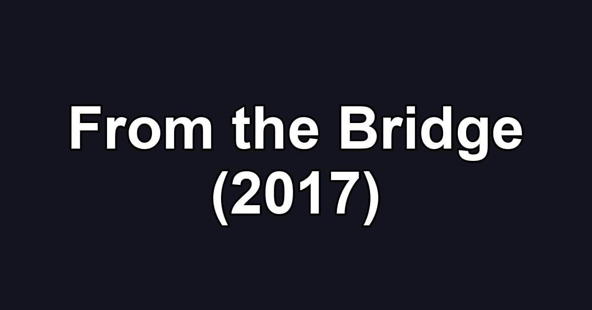 From the Bridge (2017)