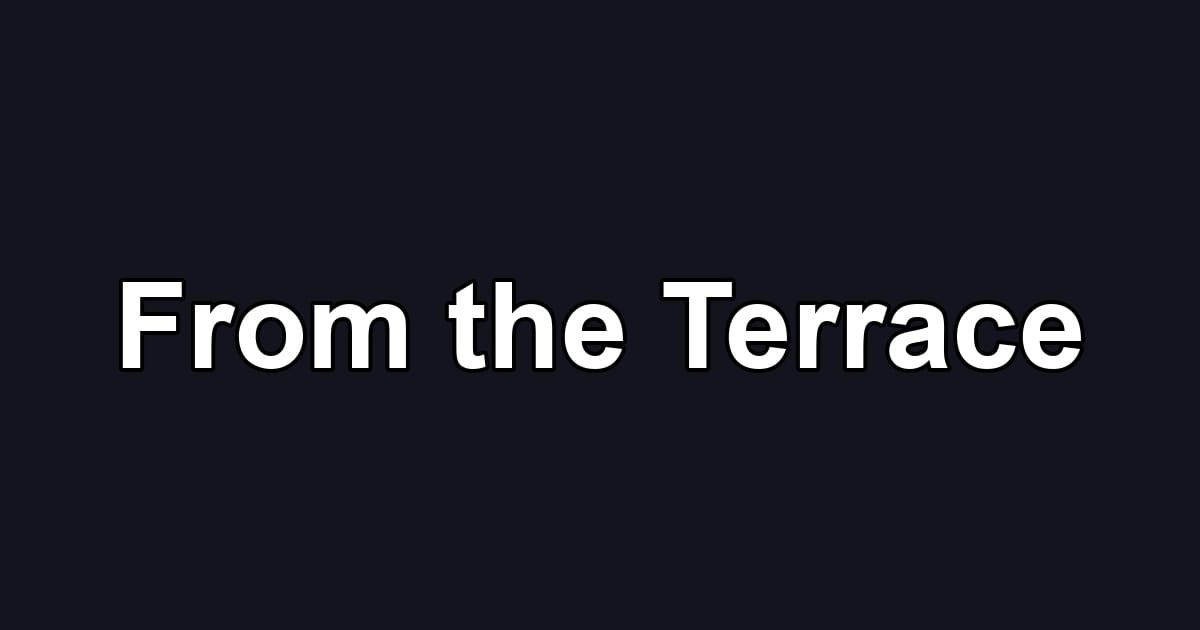 From the Terrace
