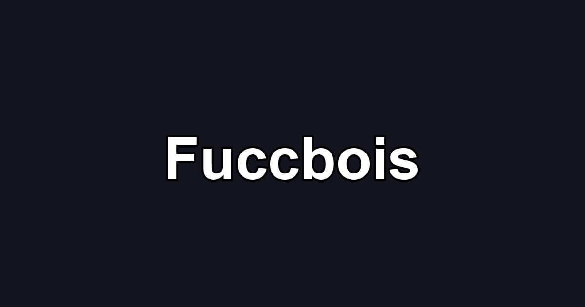 Fuccbois
