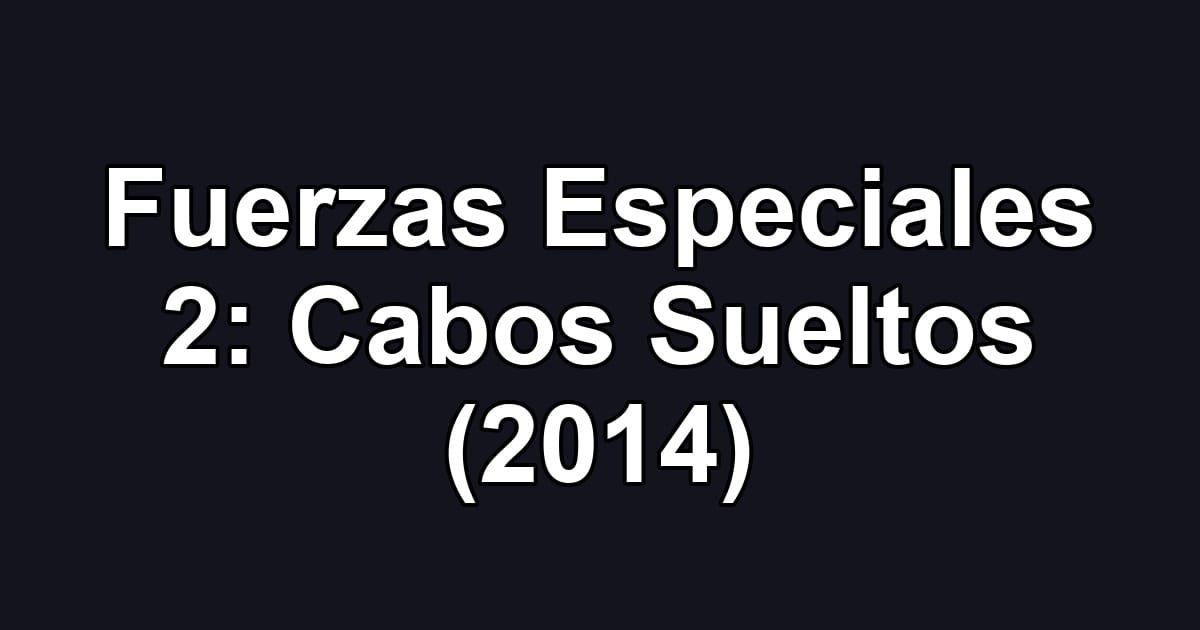 Fuerzas Especiales 2: Cabos Sueltos (2014)