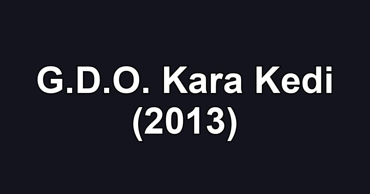 G.D.O. Kara Kedi (2013)