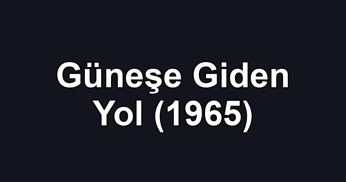Güneşe Giden Yol (1965)