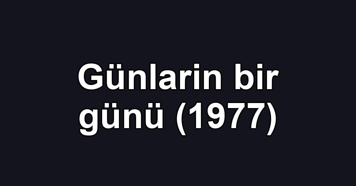 Günlarin bir günü (1977)