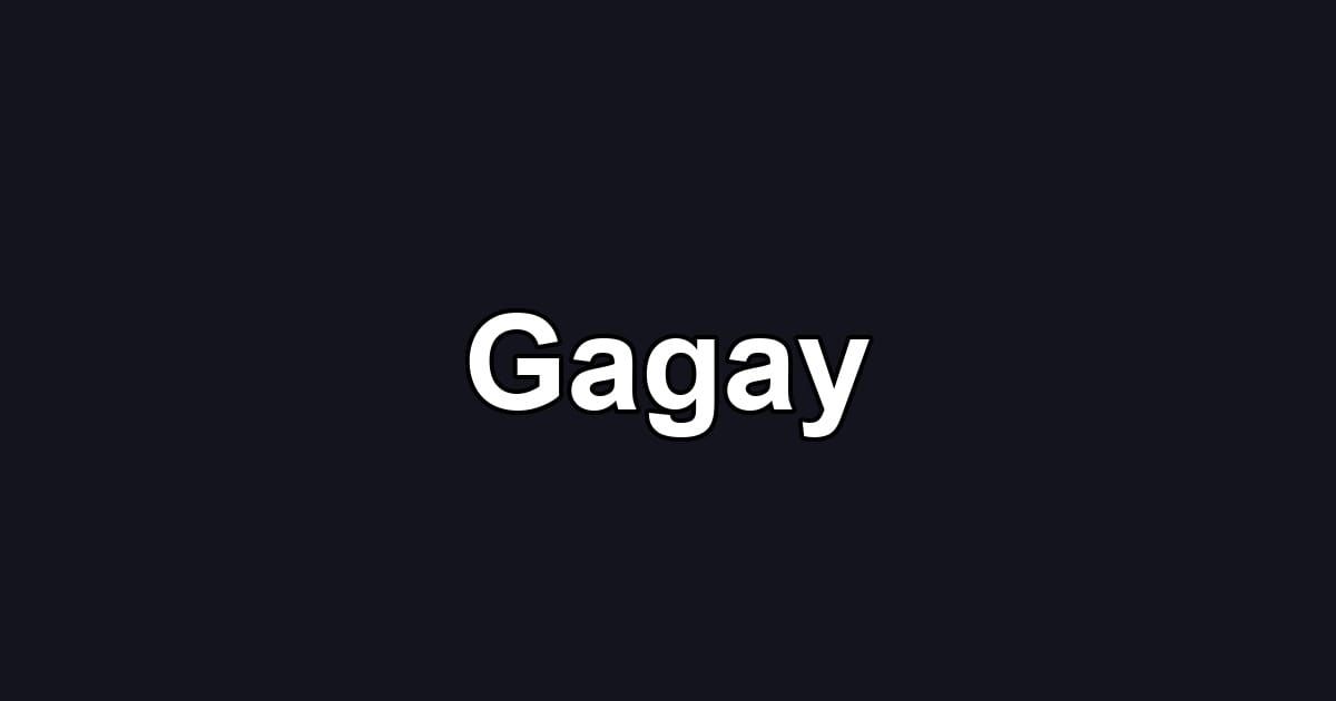 Gagay