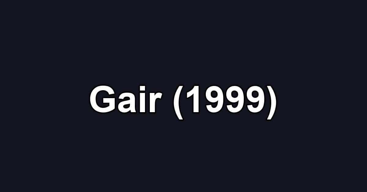 Gair (1999)