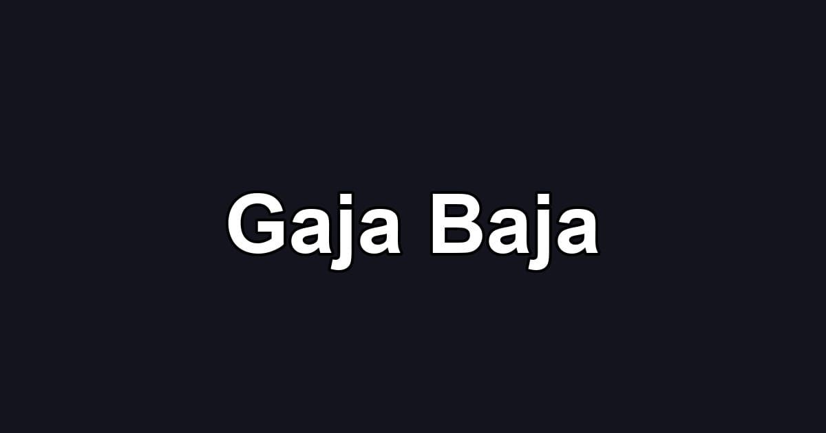 Gaja Baja