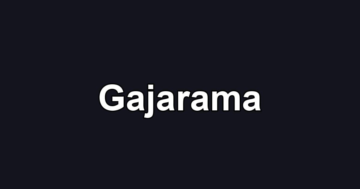 Gajarama