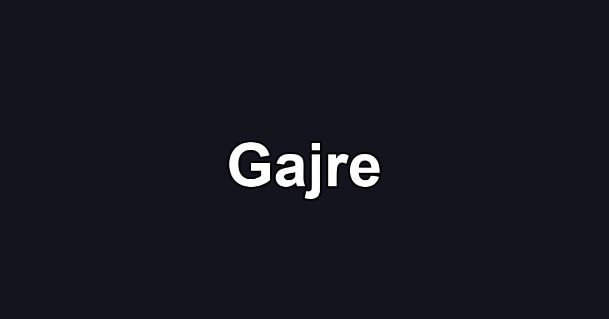Gajre