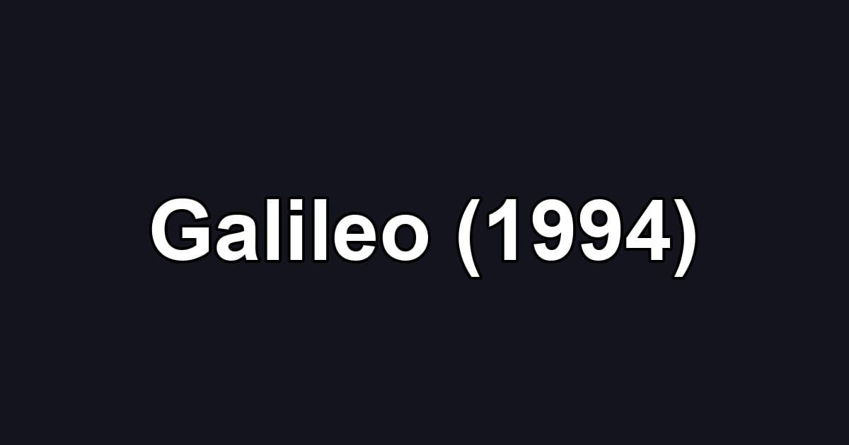 Galileo (1994)