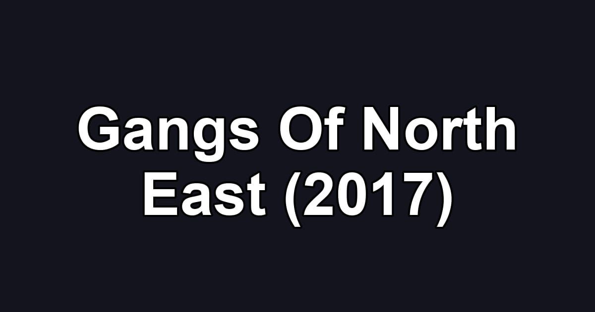 Gangs Of North East (2017)