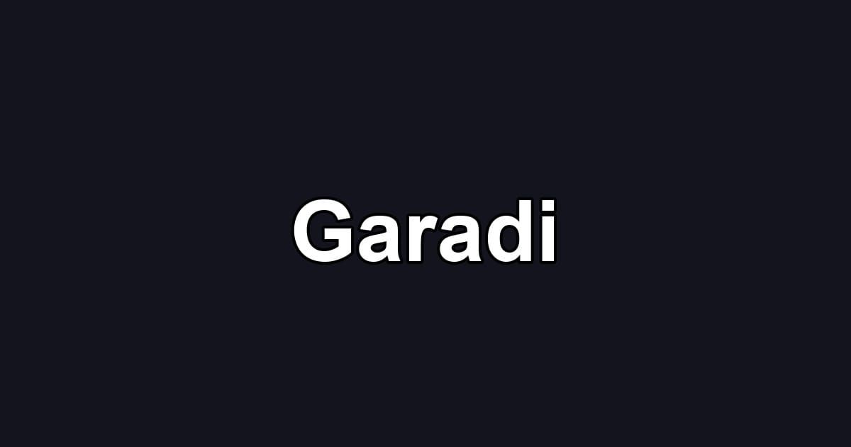 Garadi