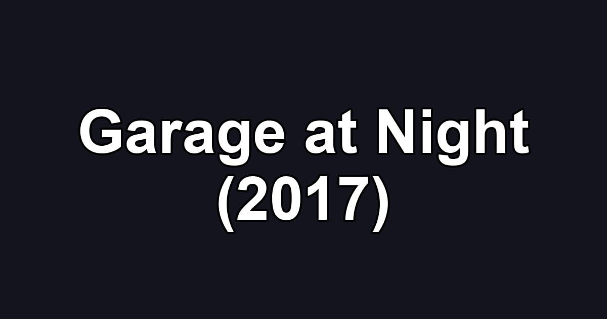 Garage at Night (2017)