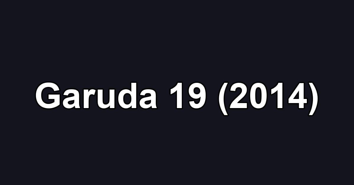 Garuda 19 (2014)