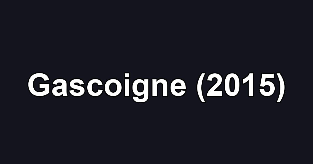 Gascoigne (2015)